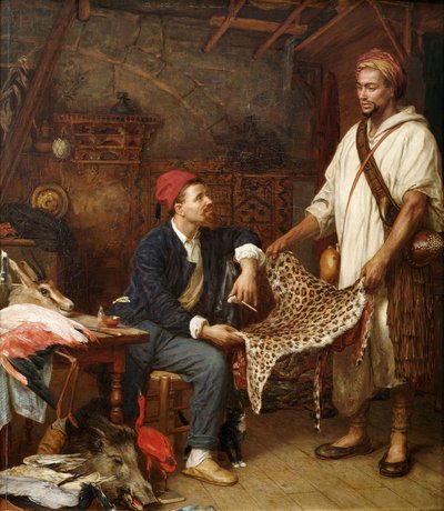 The French Naturalist in Algiers by John Evan Hodgson